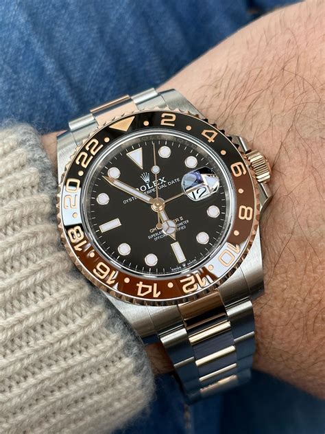 rolex root beer gmt ii|Rolex root beer vs batman.